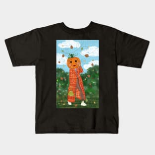 Pumpkin woman Kids T-Shirt